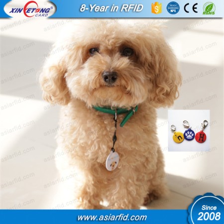 HF 13.56MHZ NFC Pet ID Tag NTAG213